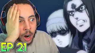 NO WAY?! Attack on Titan Season 4 Episode 21 Reaction!