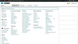 SFCC  - Admin and Merchant center