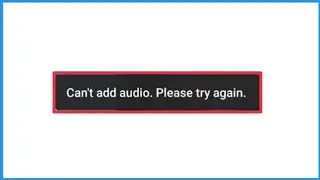 How To Fix Instagram Reels Can't add audio Please try again Problem | Instagram can't add audio
