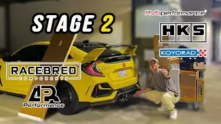 Stage 2 for my Honda Civic Type R LE ! Best Sounding Type R? Better Cooling & Aerodynamic & more PWR