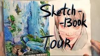 K-POP SKETCHBOOK TOUR | EXO BTS BIGBANG FANART