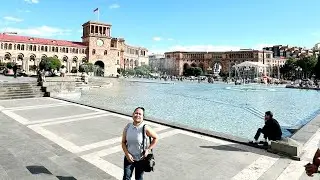 Armenia 🇦🇲 Adventure  ( Yerevan Republic Square )