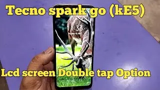 Tecno Spark Go (KE5) Lcd Screen Double Tap Option ! 2023
