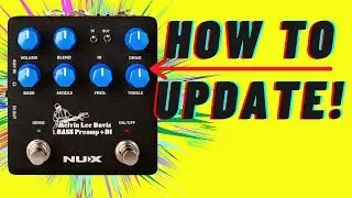 Nux Update Firmware Update the Verdugo Series