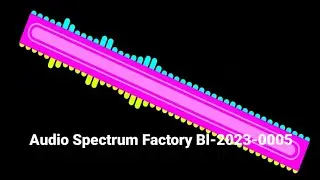 Audio Spectrum Black Screen Design By Adobe After Effects 2023