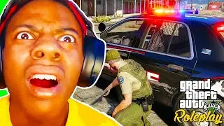 iShowSpeed Becomes a COP in GTA RP!!