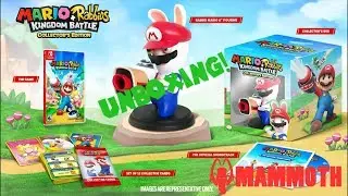 Mario + Rabbids: Kingdom Battle Collector's Edition Unboxing! | Mammoth Gamers