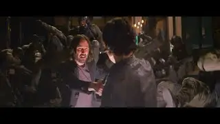 The Matrix Resurrections:  |   Neo and Trinity Coffee shop fight scene |