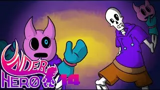 Lava Hopping - Swap Bros Play UnderHero - Part 14 [K.A.T.V.]