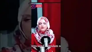 (Viral)Bule cantik nyanyi lagu dangdut"sebujur bangkai"suaranya bikin merinding.#shorts