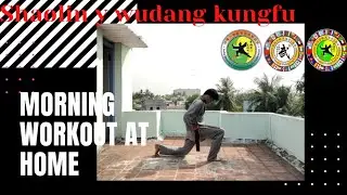 Morning workout at home | no equipment | kungfu workout at home | Shaolin y wudang kungfu
