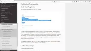 Introduction to blend4web Scripting/Coding/Programming, First Example Hello World 'App' Explained