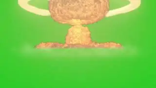 green screen nuclear explosion