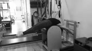 Leg Circles on the Ladder Barrel w/Stephanie