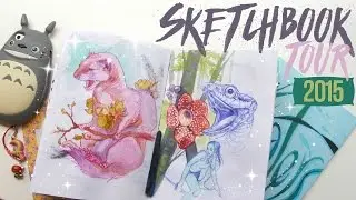 My Sketchbook Tour // 2015 Edition