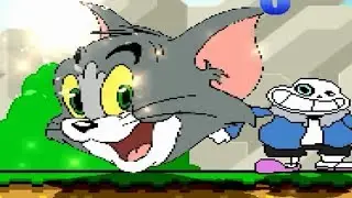 Saness Tom Blasting!!! vs. MUGEN characters normal speed | FUNNY GAMING