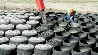 Amazing Skilful Construction Worker At High Level Of Ingenious