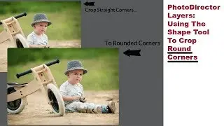 PhotoDirector Crop Round Corners