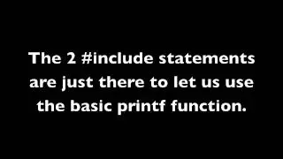 Hello World In C Quick Tutorial