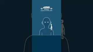(ASMR) Alien jumping from side to side on my shoulder #shorts