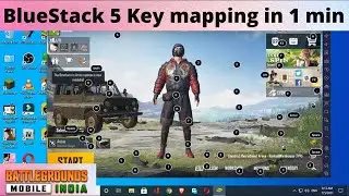 KEYMAPPING IN BLUESTACK 5 FOR BGMI