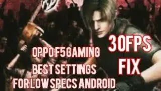 RESIDENT EVIL 4 LAG PROBLEM? LOW SPECS ANDROID? WATCH THIS LOW SPECS ANDROID.