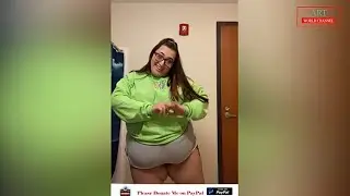 SSBBW lady Dancing | bbw girl | ssbbw big booty dance | cute big girl | ssbbw big booty