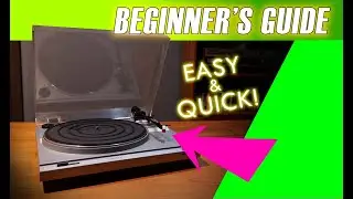 How To Set Up A Used Turntable Starring the Toshiba SR-B2