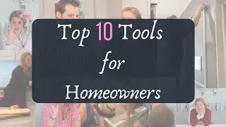 Top Tools for Homeowners for DIY Projects || FREE TOOL TUTORIALS