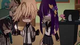 touch him and your dead (ᗒᗣᗕ)՞ ||  not a ship :’ ) || Genshin impact || school AU