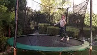 Max Ford performing a back back front front flip.