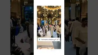 Inner View of Masjid Nabawi | The Prophet's Mosque #masjidnabawi #madina