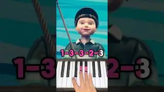 Squid Game Jump Rope Song - Piano Tutorial