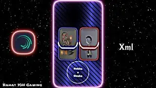 New Treading Video || Tiktok Nobita and sizuka Xml video File Editing ||#xml#am_preset#alightmotion