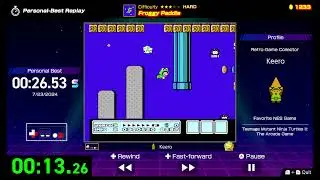 Froggy Paddle S Rank – Nintendo World Championships NES Edition