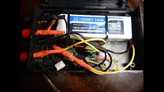 Drone mania. Power bank fro FPV-monitor and transmitter.
