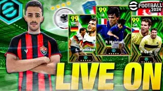 NOVIDADES + PACK OPENING AO VIVO EFOOTBALL 2024 MOBILE