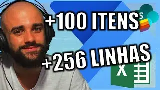 POWER AUTOMATE SÓ TRAZENDO 100 LINHAS DO SHAREPOINT OU 256 LINHAS DO EXCEL ONLINE