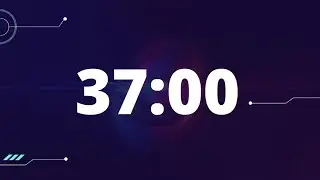 37 Minute Timer | Set 37 Minute Countdown Timer #37minutetimer #timerclock