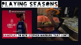 Playing nba live mobile for the first time on chanel