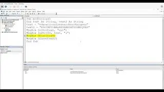 String Functions with Excel VBA