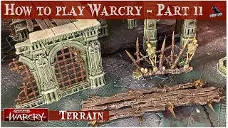 HOW TO PLAY WARCRY - PART 11 TERRAIN & COVER - Warhammer Warcry Core Rules & Catacombs Dungeon Rules