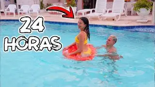 24 HORAS EN LA PISCINA...