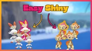 EASILY FIND a SHINY CHIMCHAR & SCORBUNNY in POKEMON SCARLET & VIOLET