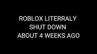 ROBLOX IS DOWN AGAIN!! (28/11/2021)