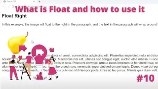 What is float in CSS | float in CSS | float in css example | float property|float left | float right