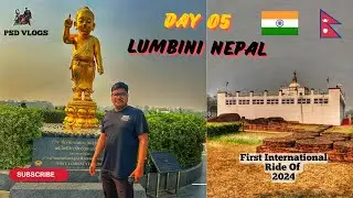 NEPAL RIDE 2024 - Buddha's birthplace in Lumbini, Nepal