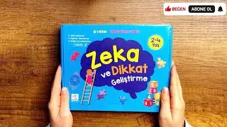2-4 Yaş Zeka ve Dikkat Geliştirme Seti
