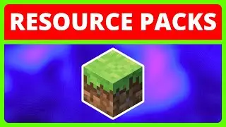 How To Add Resource / Texture Packs To Minecraft Java Edition (2024) 1.21.1