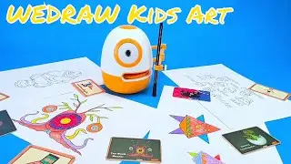 WEDRAW Educational Drawing Robot🤖 | Step by Step Learning 👣| Fun Playtime ✨
